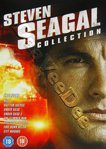 Steven Seagal Collection | Above the Law / Out for Justice / Under Siege / Under Siege 2: Dark Territory / The Glimmer Man / Executive Decision / Fire Down Below / Exit Wounds  |   DVD